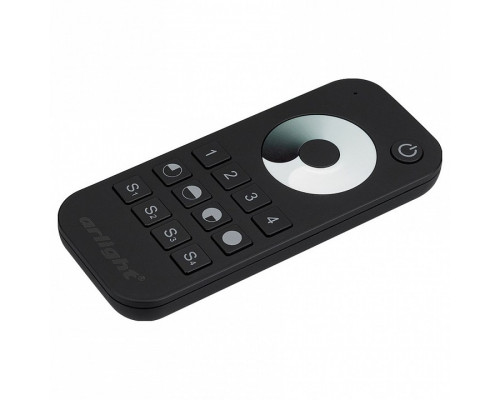 Пульт-диммер с сенсорным кольцом Arlight SMART-R SMART-R24-DIM Black (4 зоны, 2.4G)