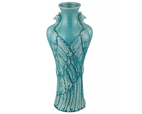 Ваза настольная (7.5х36 см) Фазаны 232-136