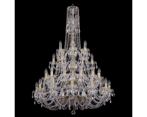 Подвесная люстра Bohemia Ivele Crystal 1406 1406/12+12+6+6/300-130/4d/G