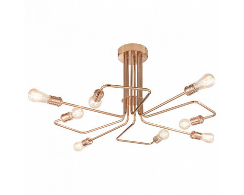 Люстра на штанге Ideal Lux Triumph TRIUMPH PL8 OTTONE ANTICO