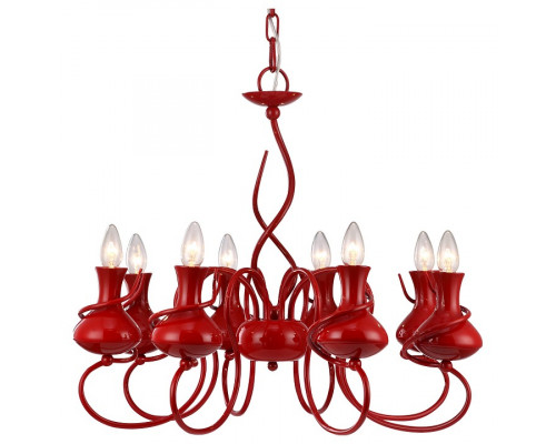 Подвесная люстра Arte Lamp Vaso A6819LM-8RD