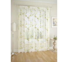 Гардина (300x260 cм) 1 шт. Желтые Цветы