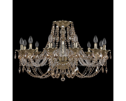 Подвесная люстра Bohemia Ivele Crystal 1606 16106/12/300 G R721