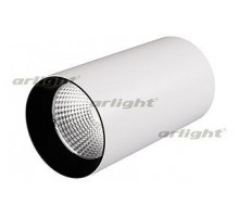 Накладной светильник Arlight  SP-POLO-R85-1-15W Warm White 40deg (White, Black Ring)