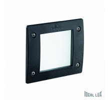 Встраиваемый светильник Ideal Lux LETI LETI FI1 SQUARE NERO
