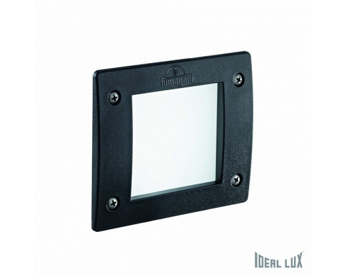 Встраиваемый светильник Ideal Lux LETI LETI FI1 SQUARE NERO