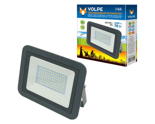 Настенный прожектор Volpe ULF-Q511 ULF-Q511 70W/DW IP65 220-240В BLACK картон