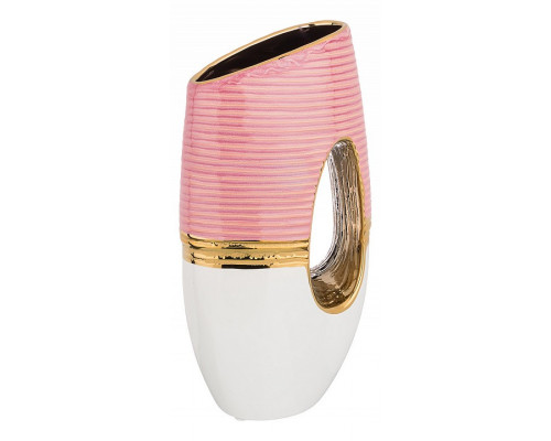 Ваза настольная (15.5х8.5х30 см) Розовая коллекция 699-266