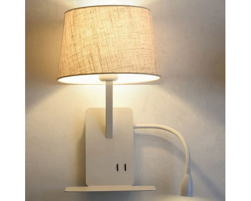 Бра с подсветкой Loft it Station LOFT9993-WH