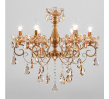 Подвесная люстра Eurosvet Escada 10109/6 бронза/тонированный хрусталь Strotskis
