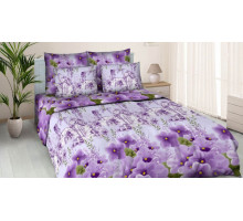 Постельное белье семейное Цветочная аллея-2