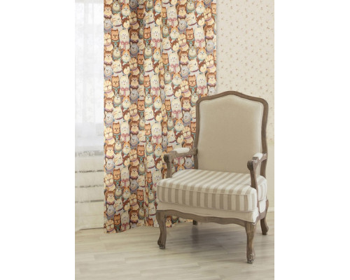 Портьера (100x240 см) 2 шт. Minou