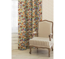 Портьера (100x240 см) 2 шт. Fleurs De Jardin