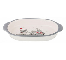 Блюдо (28.7x17x5 см) Совята 230-371