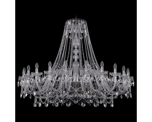 Подвесная люстра Bohemia Ivele Crystal 1411 1411/24/530/Ni