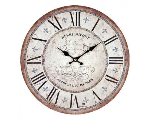 Настенные часы (33 см) Lowell 21432