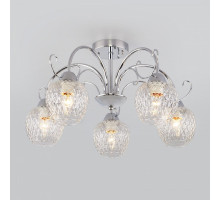 Люстра на штанге Eurosvet Benita 30142/5 хром