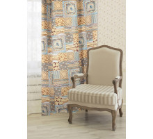 Портьера (100x240 см) 2 шт. Patchwork