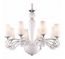 Подвесная люстра Arte Lamp Biancaneve A8110LM-8WH