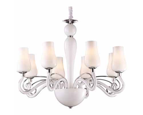 Подвесная люстра Arte Lamp Biancaneve A8110LM-8WH