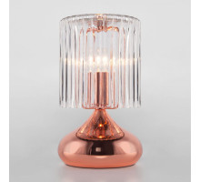 Настольная лампа декоративная Eurosvet Bulbo 01068/1 розовое золото