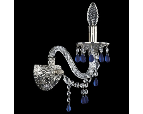 Бра Bohemia Ivele Crystal 1611 16110B/1/165 Ni V3001