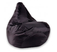 Кресло-мешок Черное Оксфорд L