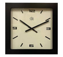 Настенные часы (45x45 см) Sars 0195 Black