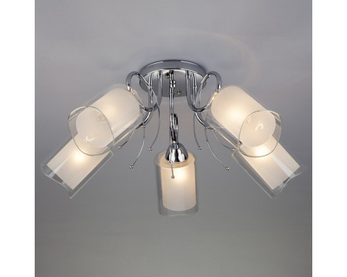Потолочная люстра Eurosvet Renee 30122/5 хром