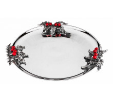 Блюдо декоративное (39.5х6 см) Red Berries 725-015