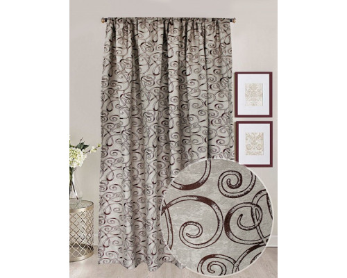 Портьера (200х270 см) 1 шт. Amore Mio RR 718