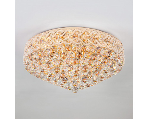 Накладной светильник Eurosvet Anika 3296/16 золото/прозрачный хрусталь Strotskis