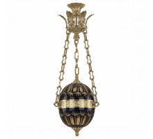 Подвесной светильник Bohemia Ivele Crystal 7100 71000P/20 G Amber-Blue/H-1I Y8