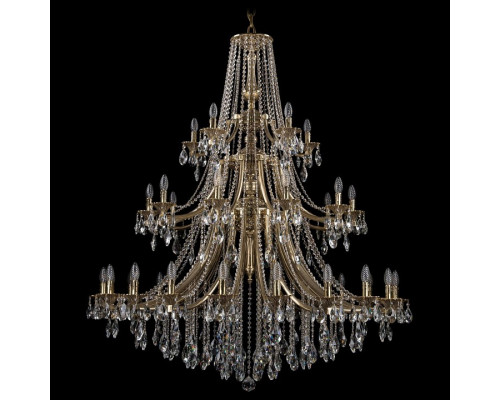 Подвесная люстра Bohemia Ivele Crystal 1771 1771/20+10+5/490/B/GB