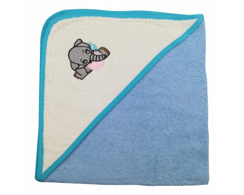 Полотенце детское (70x70 см) Слоненок