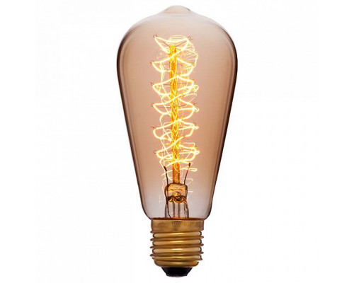 Лампа накаливания Sun Lumen ST58 E27 40Вт 2200K 052-191