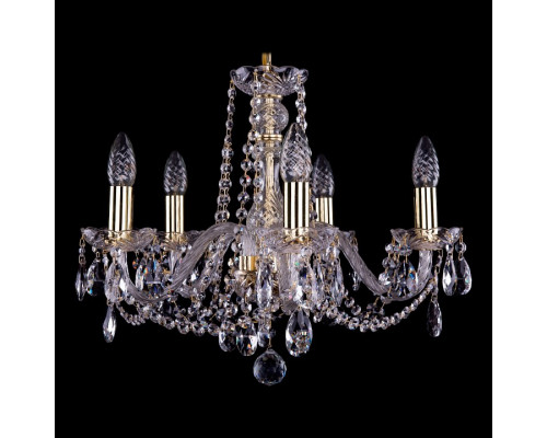 Подвесная люстра Bohemia Ivele Crystal 1402 1402/5/160/G