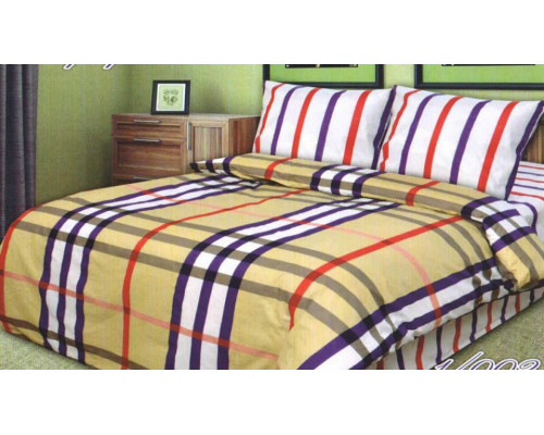 Постельное белье двуспальное Бербери