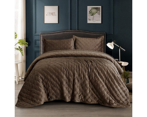 Покрывало с наволочками евростандарт Адажио