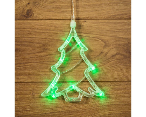 Панно световое (16х19 см) Елочка 501-017