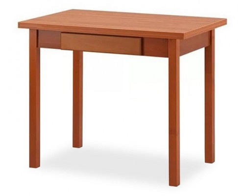 Стол обеденный прямая ножка с ящиком