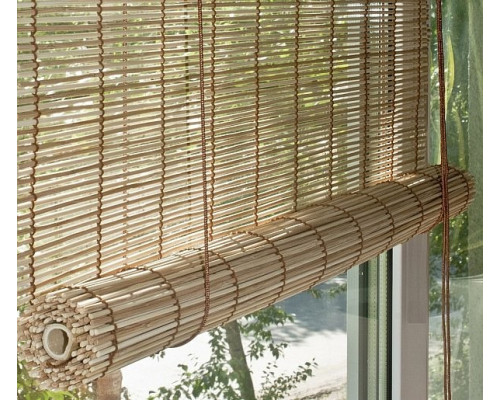 Штора рулонная (140х160 см) Бамбук