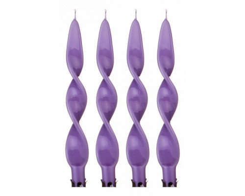 Набор из 4 свечей декоративных (27 см)  348-622