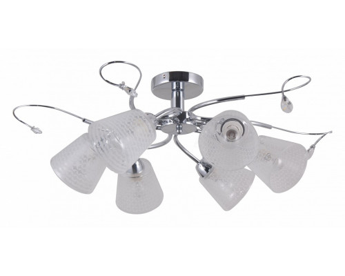 Люстра на штанге Natali Kovaltseva 76057 76057/6C CHROME
