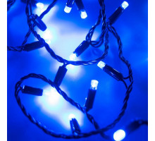 Гирлянда нить [10 м] String ARD-STRING-CLASSIC-10000-BLACK-100LED-STD BLUE (230V, 7W)