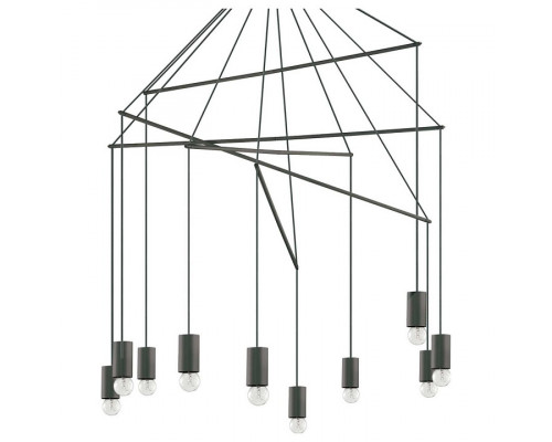 Подвесная люстра Ideal Lux Pop POP SP10 NERO