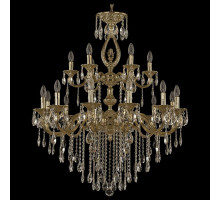 Подвесная люстра Bohemia Ivele Crystal 7201 72401/12+6/300/2d B G FA2B