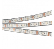 Лента светодиодная Arlight SPI-5000PGS-RAM-5060-30 12V Cx1 RGB-Auto (12mm, 4.8W/m, IP67) 029444