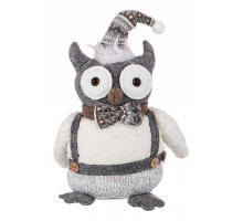 Мягкая игрушка (20х10х34 см) Совенок-Джентельмен 476-137