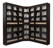 Шкаф книжный Мебелайн-48